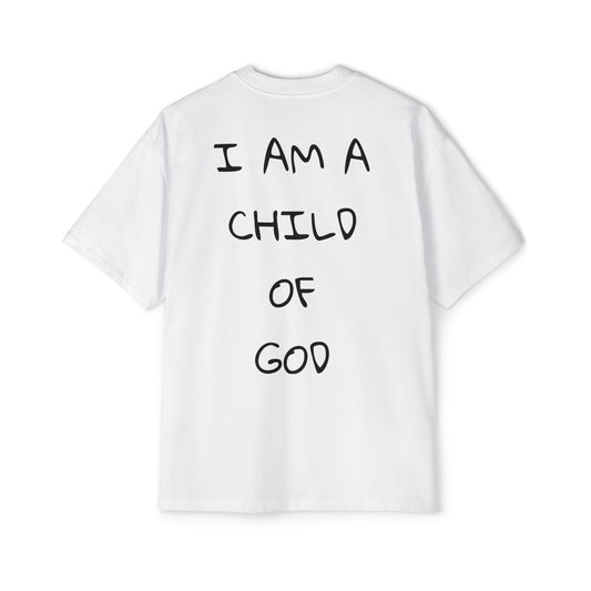 "I am a child of God" Oversized Tee