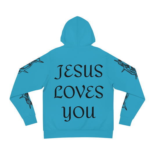 "Jesus loves you" Hoodie